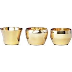 Skultuna Kin Brass Värmeljuslykta 4.5cm 3st