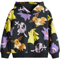 H&M Printed Hoodie - Black