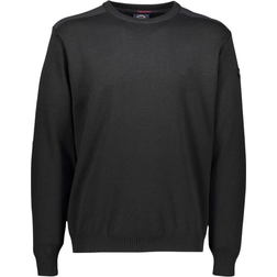 Paul & Shark Crewneck Sweater with Patches Men - Black