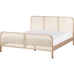 Beliani King Size 6ft Slatted Base Frame Bed