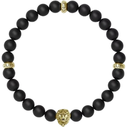 Guess Lion King Bracelet - Gold/Black