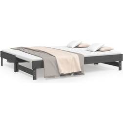 vidaXL 823381 Grey Sofa 202.5cm