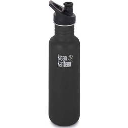 klean-kanteen Classic Sport Cap Shale Black Water Bottle 0.8L