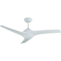 GoodHome Linto Modern White Ceiling Fan Light