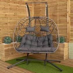 Samuel Alexander 2 Seater Hanging Garden Egg Chair