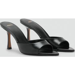 Mango Sandales Pointues Talon Noir Femme
