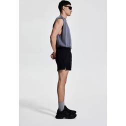 H&M Kurze Laufshorts Mit DryMove - Schwarz