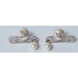 Vivienne Westwood Orb Stud Örhängen - Gray
