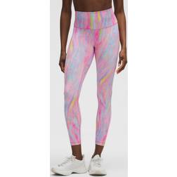 Lululemon Wunder Train Leggings With Bund - Prism Marble Multi