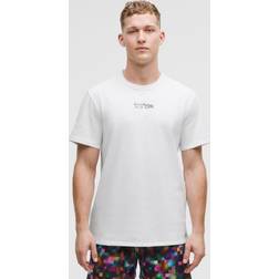 Lululemon T-Shirt Baumwolljersey Pride Männer - White