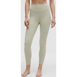 Lululemon Wunder Under Leggings With Housing Bund - Fog Green