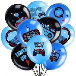 Shein 18pcs Game Theme Latex Balloons Set