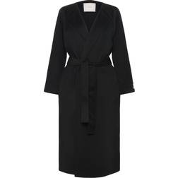 Calvin Klein Df Wool Archive Coat - Svart