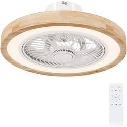 Northio Takfläkt Med Belysning Fjärrkontroll LED Fjärrkontroll
