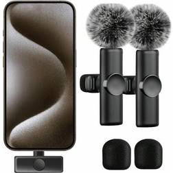 Shein Wireless Lavalier Microphone Portable