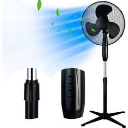 Extralink Bryza ESF-40D-BL Black Pedestal Fan