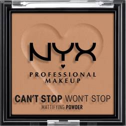 NYX Can't Stop Won't Stop Mattifying Powder - Caramel