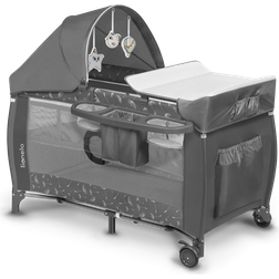 Lionelo Sven Plus Cot 2in1 Grey Concrete
