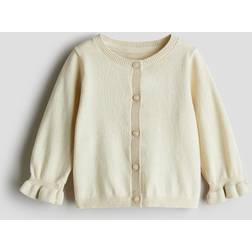 H&M Baby Cardigan I Bomuld - Beige