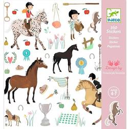 Djeco Stickers Horses