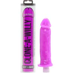 Clone-A-Willy Silicone Penis Casting Kit Neon Purple
