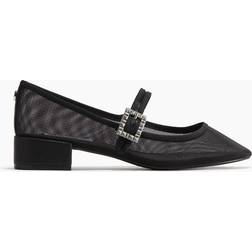 Steve Madden Dame Mesh Champaign Ballerinas - Sort