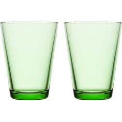 Iittala Kartio Apple Green Dricksglas 40cl 2st