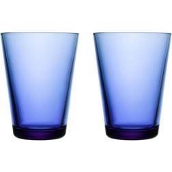 Iittala Kartio Ultramarine blue Drikkeglas 40cl 2stk