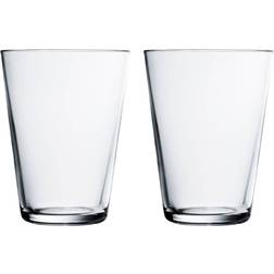 Iittala Kartio Clear Drinking Glass 40cl 2pcs