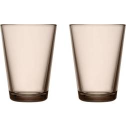 Iittala Kartio Linen Dricksglas 40cl 2st