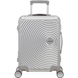 American Tourister Soundbox Alu Spinner 55cm - Silver