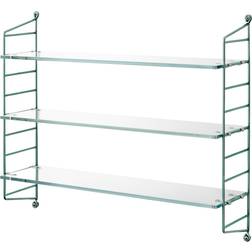 String Pocket Limited Edition 70 White Wall Shelf 60cm