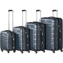 Zelsius Hard Shell Suitcase Set of 4 - Antracit