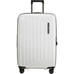 Samsonite Nuon Spinner Expandable 69cm - Metallic White