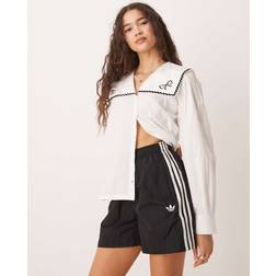adidas Adicolor 3 Stripe Woven Shorts - Black