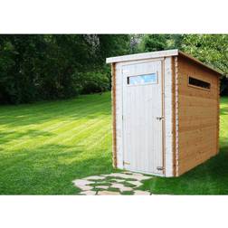 Timbela Abri de Jardin en Bois Petite Fenêtre 2.63 m2 (Surface du bâtiment )