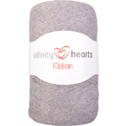 Infinity Hearts Ribbon Grå 120m