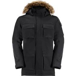 Jack Wolfskin Glacier Canyon Parka - Black