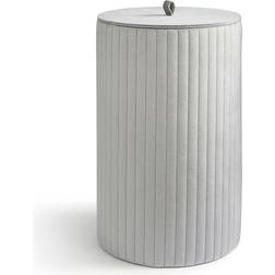 Dunelm Modern Luxe Ribbed Velvet Laundry Basket