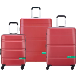 Delsey Now Hardside Set of 3 - Red