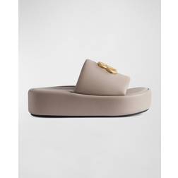 Balenciaga Rise Sandals - Beige/Gold
