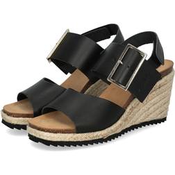 Sweeks Tyra Kilklackade Sandaletter Skinn - Black