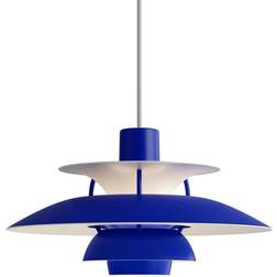 Louis Poulsen PH 5 Mini Monochrome Blue Pendant Lamp ∅ 30cm