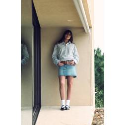 Gina Tricot Denim Skirt Jeanskjolar - Blå