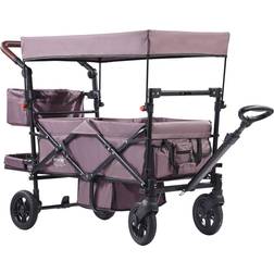 VEVOR Double Seat Baby Stroller 2 Passenger