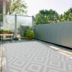 THE RUGS Ecology Outdoor Rectangle 200 x 290 cm Grey
