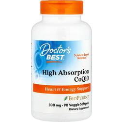 Doctor's Best Høj Absorption CoQ10 300mg 90 Vegetabilske