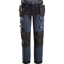 Snickers Workwear 6275 4-Way Holster Pockets Stretch Trousers - Navy/Black