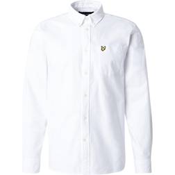 Lyle & Scott Long Sleeve Oxford Shirt White