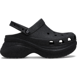 Crocs Bae Glitter Clogs - Black